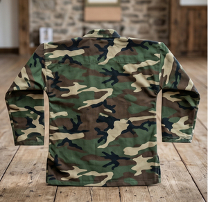 Uniforme de Karate de Camuflaje para Hombre, 100% Poliéster, Ropa de Artes Marciales, Trajes de Judo, Uniformes de Camuflaje para Boxeo OEM - Product Image 3
