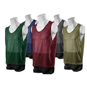 Chalecos de Fútbol Personalizados Transpirables, Ropa de Entrenamiento, Petos de Fútbol para Correr, 100% Poliéster, Unisex, Adulto, Disponibles en Stock - Product Image 2