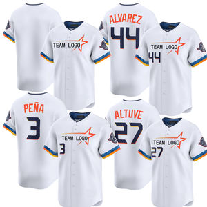 Camiseta de Béisbol Personalizada, 100% Poliéster, Cuello en V, Mangas Tres Cuartos, Impresión por Sublimación, Nombre del Jugador en la Parte Delantera, Absorbe la Humedad - Product Image 6