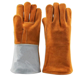 Guantes de Seguridad de Cuero Rojo para el Codo con Aislamiento Térmico para las Cuatro Estaciones, Uso Diario y en Exteriores, Ecológicos y Compatibles con Pantallas Táctiles - Product Image 6
