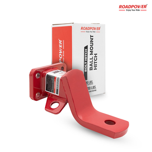 ROADPOWER (RP-HTGTS) Petit support à boule GTS2, récepteur de remorquage de 2″, classe III, 5000 lbs GTW, revêtement résistant à la corrosion pour trou de boule de 1″ - Product Image 3