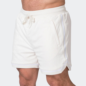 Pantalones Cortos Deportivos de Baloncesto para Hombre, Transpirables, de Secado Rápido, Ligeros, de Spandex/Poliéster, en Venta - Product Image 3