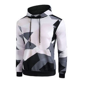 Sweat-shirts à sublimation pour hommes en coton mélangé, style streetwear, tendance, pour un usage quotidien - Product Image 2