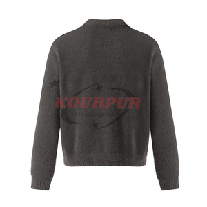 Nouveaux pulls en mohair pour hommes, disponibles en différentes couleurs, tendance, élégants et confortables, à prix raisonnable. - Product Image 4