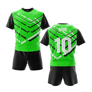 Camisetas de Rugby de Calidad Superior, Nueva Temporada, Conjuntos de Uniformes con Diseño Personalizado por Sublimación, Manga Corta, Poliéster, Protección UV Frontal - Product Image 5