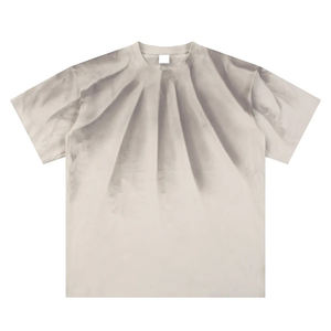 Camiseta de Hombre Oversize con Efecto Degradado y Desgastado, de Alta Calidad, Súper Suave, 260GSM, Estilo Snow Faded, Personalizable - ¡Producto Estrella! - Product Image 3