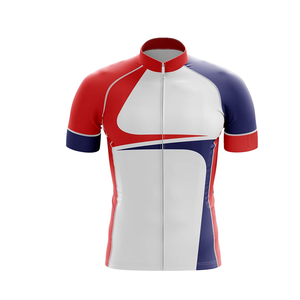 Maillot de cyclisme à manches longues respirant et à séchage rapide 100% polyester, uniforme d'équipe personnalisé avec un design unique et léger - Product Image 2