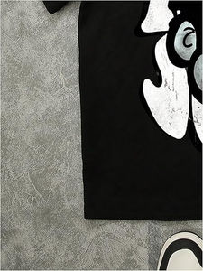 Camiseta de Hombre Oversize Estilo Urbano de Algodón Pesado, Corte Holgado, Casual, Premium, Venta al por Mayor 2026 - Product Image 4