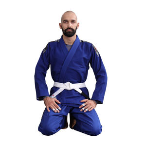 Trajes de BJJ personalizados 100% algodón, kimono de artes marciales, cinturón de Jiu Jitsu, traje de entrenamiento para adultos, fabricante, elástico y ligero - Product Image 1