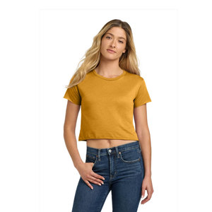 Crop top blanc pour femme, idéal pour les festivals – T-shirt court vierge en gros – Impression de logo personnalisé à la demande, sérigraphie, DTG - Product Image 6