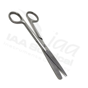 Tijeras de vendaje manuales de alta calidad de 5.5 pulgadas con punta afilada de acero inoxidable para uso médico y quirúrgico en hospitales - Product Image 1