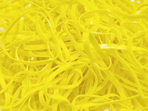 Lote de Bandas Elásticas para el Cabello, Tamaño M, 40x2mm, Alta Elasticidad, No Tóxicas, Empaquetado en Bolsa OPP, Uso Diario Informal - Product Image 3