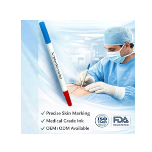 Marqueur cutané chirurgical stérile professionnel 1 mm 0,5 mm, imperméable, non toxique, pointe fine, options personnalisables, encre permanente - Product Image 1
