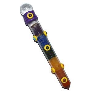 ไม้เท้าจักระเสือตามธรรมชาติไม้เท้าคริสตัลคริสตัลคริสตัลพลอยก้อนใหญ่ - Product Image 4