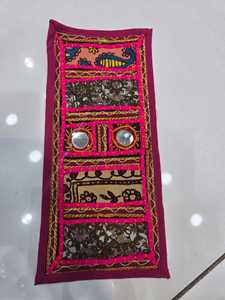 Kushang Textile Hand Embroidery Beads <b>Sew</b>-<b>On</b> Style Triangle/Flower Canvas Fabric <b>Patches</b> for Gifts & Cloth Wholesale Available - Product Image 4