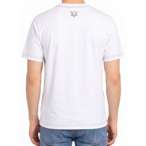Impression par transfert thermique personnalisée, t-shirts en coton 100% à col rond pour hommes, coupe régulière, manches courtes, jersey respirant, décontracté - Product Image 2