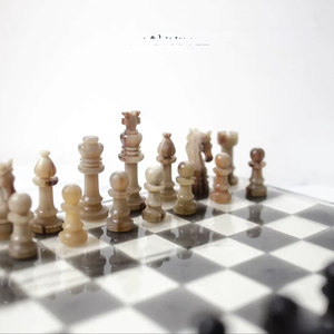 ILAHI's Eco-Friendly Rustic Polished Rectangle <b>Chess</b> <b>Board</b> Game 100% Handmade Pure Wood Animal/Love Style Customized Size <b>Chess</b> - Product Image 1