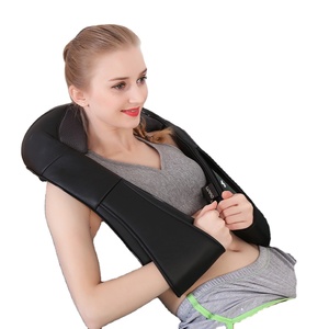 Luyao coche eléctrico hogar masaje Shiatsu espalda hombro cuello masajeador multifuncional chal infrarrojo calentado amasado masajeador - Product Image 2