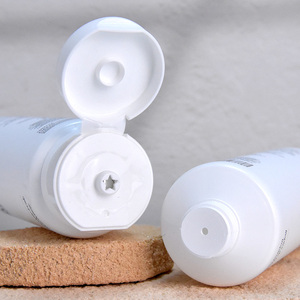 ODM Tubos <span class=keywords><strong>de</strong></span> Embalaje <span class=keywords><strong>de</strong></span> Gran Capacidad (180ml, 200ml, 220ml) para Limpiador Facial y Cuidado del Cabello, con Tapa Flip-Top, Tubos Blandos sin Terminar - Product Image 3