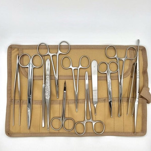 Juegos de Instrumentos Quirúrgicos de Acero Inoxidable de Alta Calidad, Herramientas Médicas Ergonómicas para Quirófanos - Product Image 1