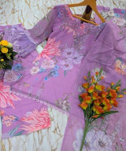 Indian Pakistani Vintage Fashion Women's Cotton Party Kurti Bulk Wholesale Online Sexy Elegant Plus Size Floor-Length - Product Image 3