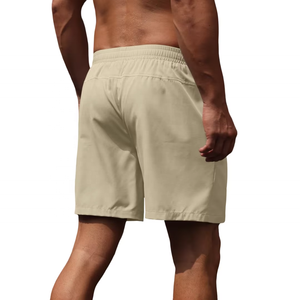 Nouveaux shorts décontractés amples pour hommes en polyester, séchage rapide, taille élastique, pour la gym, la musculation, le fitness et les activités de plein air - Product Image 2