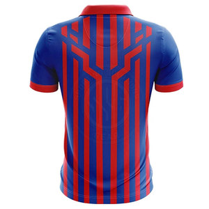 เสื้อโปโลซับลิเมชั่น ผ้าคุณภาพสูง เนื้อผ้าเรียบเนียน สวมใส่สบาย เหมาะสำหรับใส่ลำลองหรือเล่นกีฬา - Product Image 4