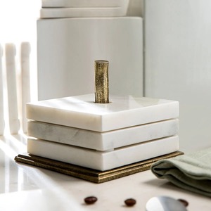 Posavasos de Mármol de Buena Calidad, Posavasos de Piedra de Alta Calidad para el Hogar, Oficina, Hotel, Restaurante, Disponibles a Buen Precio - Product Image 6