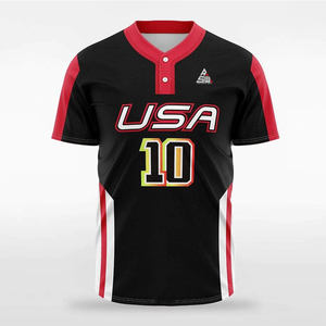 Camiseta de Béisbol Personalizada 2025 con Degradado Floral, Estampado de Flores Rosa y Azul Cielo, Uniforme de Equipo con Botones, Nombre y Número Personalizados - Product Image 3