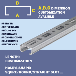 Pièce de rail coulissant personnalisée OEM/ODM pour l'industrie mécanique. - Product Image 2
