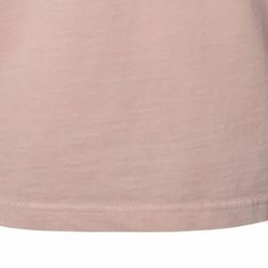 T-shirt à manches courtes pour homme en coton doux, rose clair, col rond, basique, léger, respirant, pour tous les jours, été - Product Image 6