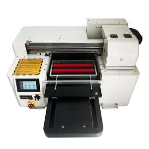 Impresora UV Automática de Cama Plana de Sobremesa de Cabezal Pequeño, de Alta Calidad y Más Popular, con PLC Unalilia, para Embalajes de Madera, Tarjetas y Botellas, con Función de Recubrimiento - Product Image 1