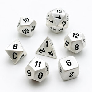 Ensemble de dés RPG en métal avec logo personnalisé pour cadeaux d'entreprise et événements de marque – Gravure laser, alliage de zinc, directement de l'usine au Vietnam - Product Image 6
