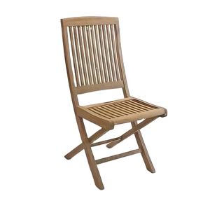 Chaise pliante d'extérieur gonflable en bois massif, design moderne, haute qualité, prix de gros, provenance Indonésie - Product Image 1