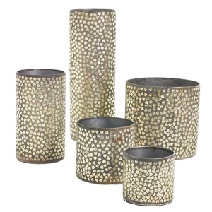 JARRÓN DE FERRO DECORATIVO MÁS VENDIDO para DECORACIÓN DE BODAS Y JARDINES Diseño Art Deco Ecológico VENTA AL POR MAYOR - Product Image 1