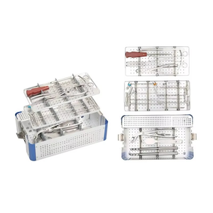 Juego de Instrumentos Premium de Gran Tamaño - Acero Inoxidable |   Kit de Fijación de Placa Ósea Ortopédica Reutilizable y Autoclavable con Tornillos - Product Image 2