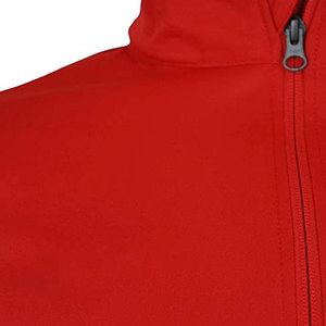 Men's Red Hooded Full Zip Sweatshirt Black <b>Pants</b> Color Blocking Pattern Casual Winter Wear 100% Cotton <b>Thermal</b> Fleece Streetwear - Product Image 3