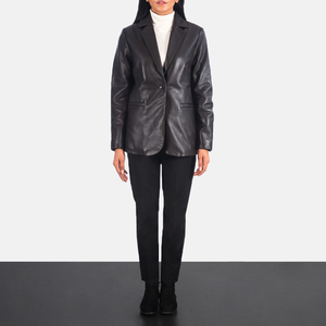 Vestes tendance de qualité supérieure, élégantes et sur mesure, grandes tailles pour femmes, 100% cuir de vache véritable, vestes pour femmes 2026 - Product Image 2