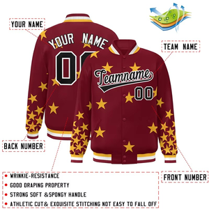 Manufacturer direct sale casual university winter sports jacket high quality wool customizable baseball design zipp - Product Image 5