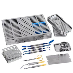 Juego de Instrumentos de Fibrina Rica en Plaquetas (PRF) de Acero Inoxidable de Primera Calidad, Manuales, para Cirugía de Implantes Dentales - Product Image 1