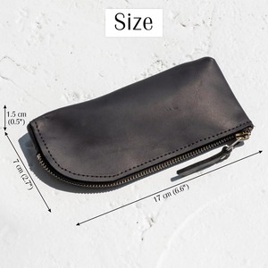 Genuine Leather Reading <b>Glasses</b> <b>Case</b> <b>Slim</b> Fit Eyewear Protector Manufacturer Direct Export LGC-0065 - Product Image 5