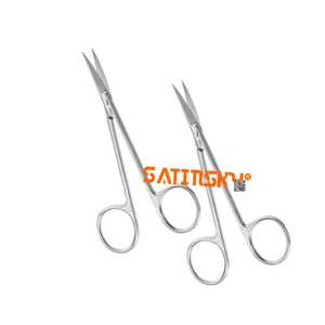 Ciseaux à disséquer IRIS sharp/sharp 11.5 CM Microchirurgie Acier inoxydable Fabriqué avec AISI 420 de source réputée - Product Image 1