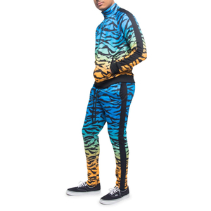 Fabricante de chándales deportivos elásticos en cuatro direcciones, proveedor de conjuntos de pantalones de chándal estilo jogger, chándales modernos de corte ajustado al por mayor - Product Image 5