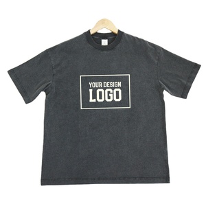 Camiseta de algodón liso con lavado ácido y hombros caídos de gran tamaño para hombre, impresión de calidad personalizada, último diseño, características personalizables en blanco - Product Image 6