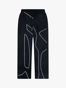 Ensemble veste et pantalon de survêtement en nylon réfléchissant personnalisé, coupe-vent zippé, survêtement vintage léger pour homme - Product Image 3