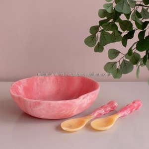 Tazón Decorativo de Resina Epoxi de Alta Gama con Detalles Artísticos, Hecho a Mano, para Decoración del Hogar y Regalos - Product Image 3