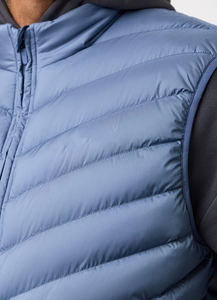 Men's <b>Waterproof</b> Windproof Winter Puffer <b>Jacket</b> Hooded <b>Padded</b> Outdoor Stand Collar Logo Front OEM Black - Product Image 5