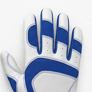 Guantes de Bateo de Béisbol de Cuero de Alto Rendimiento, Sublimados Personalizados, Duraderos, Ligeros, de Tela Elástica, con Agarre Fuerte, Profesionales - Product Image 5