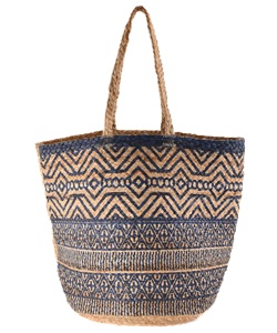 Sac fourre-tout messager bohème en jute et coton écologique tendance 2026 pour femme, fermeture ouverte, idéal pour les voyages et l'usage quotidien, sac à main élégant - Product Image 5