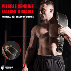 Ceinture de musculation personnalisée en cuir de qualité supérieure, robuste, protection professionnelle, antidérapante, réglable, fabricant en gros - Product Image 5